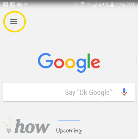 create a repeating Google Now reminder 