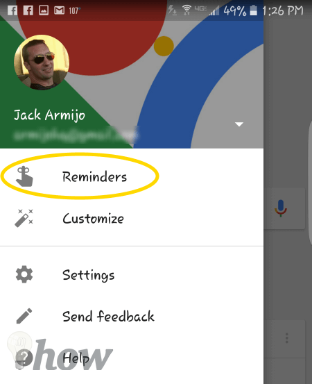 create a repeating Google Now reminder