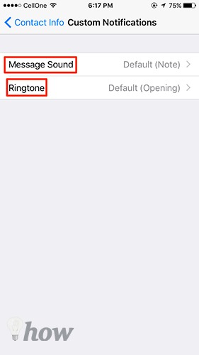 Custom Ringtone for a WhatsApp 