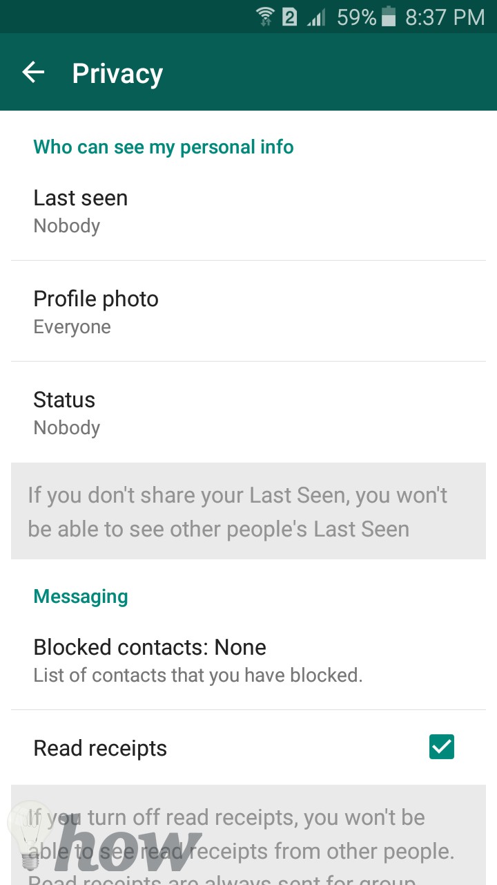  protect your privacy on WhatsApp