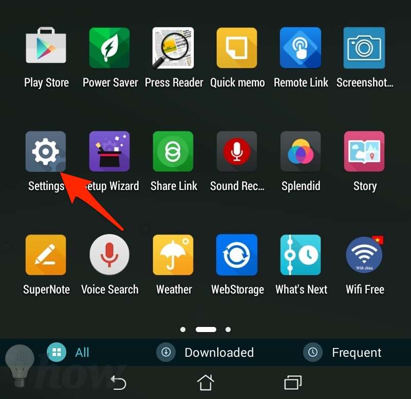 show battery percentage on Android