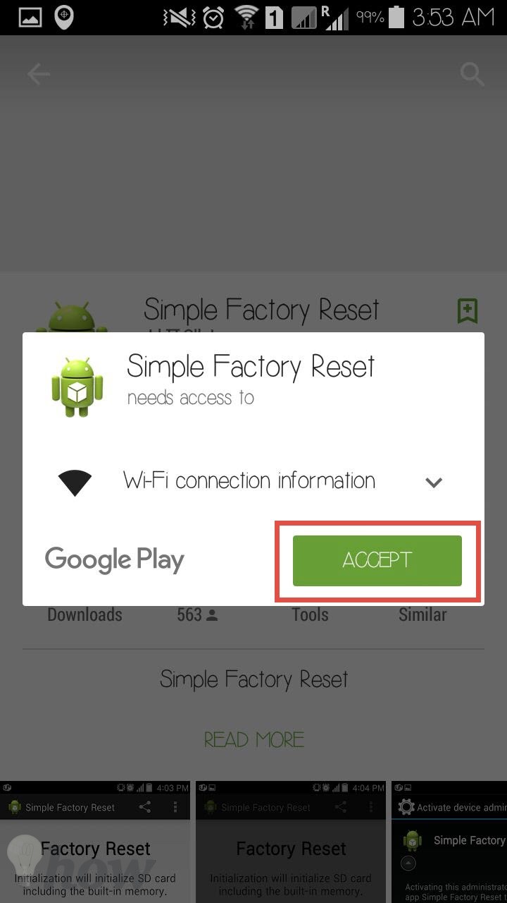How to reset Android Phone 2