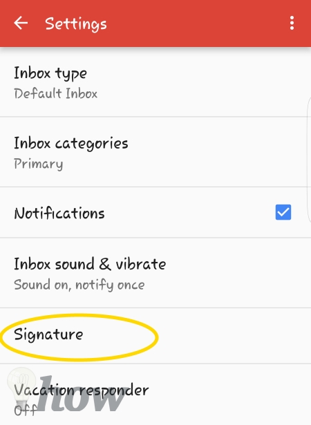 Gmail Signature 