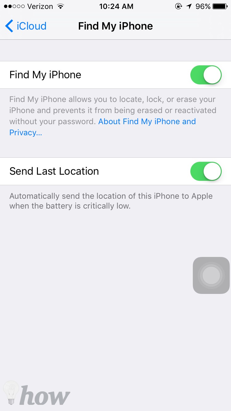 find your lost iPhone
