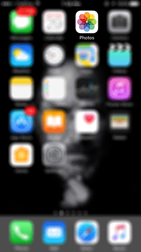 Turn the Dock and Folders to Black