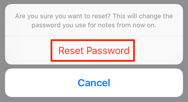 Notes Password 