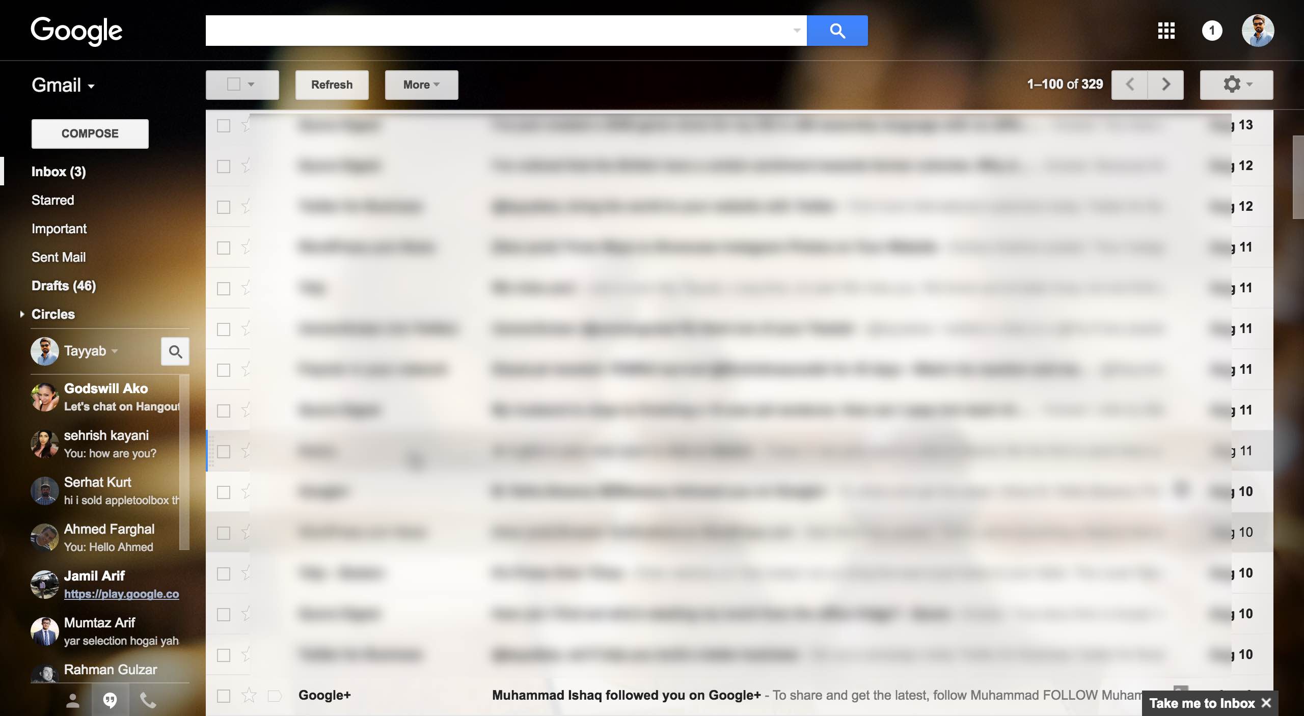 block emails on Gmail