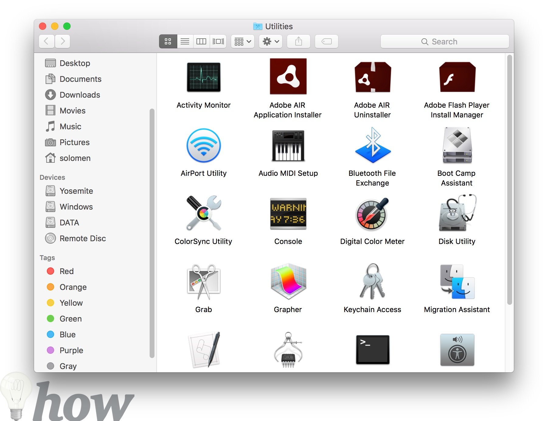 how to hide show files mac 9