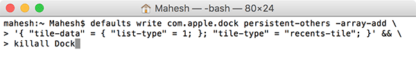 Useful Mac Terminal 