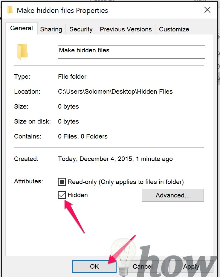 show hidden files in Windows