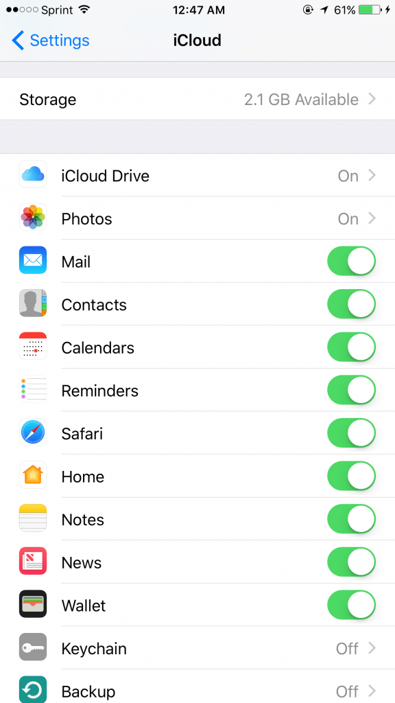 Set Up and Use iCloud