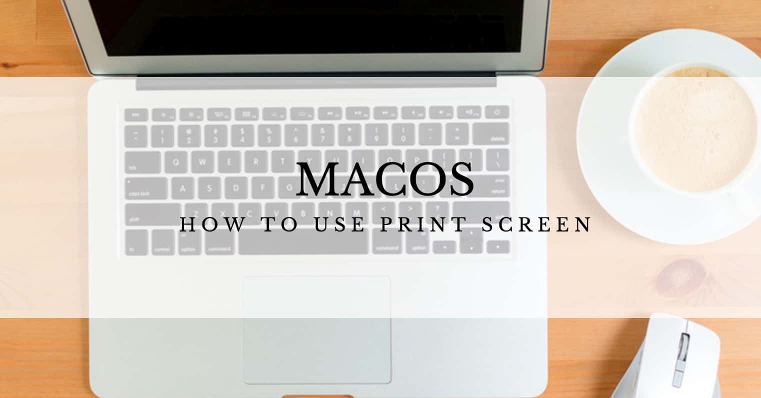 Use Print Screen on a Mac