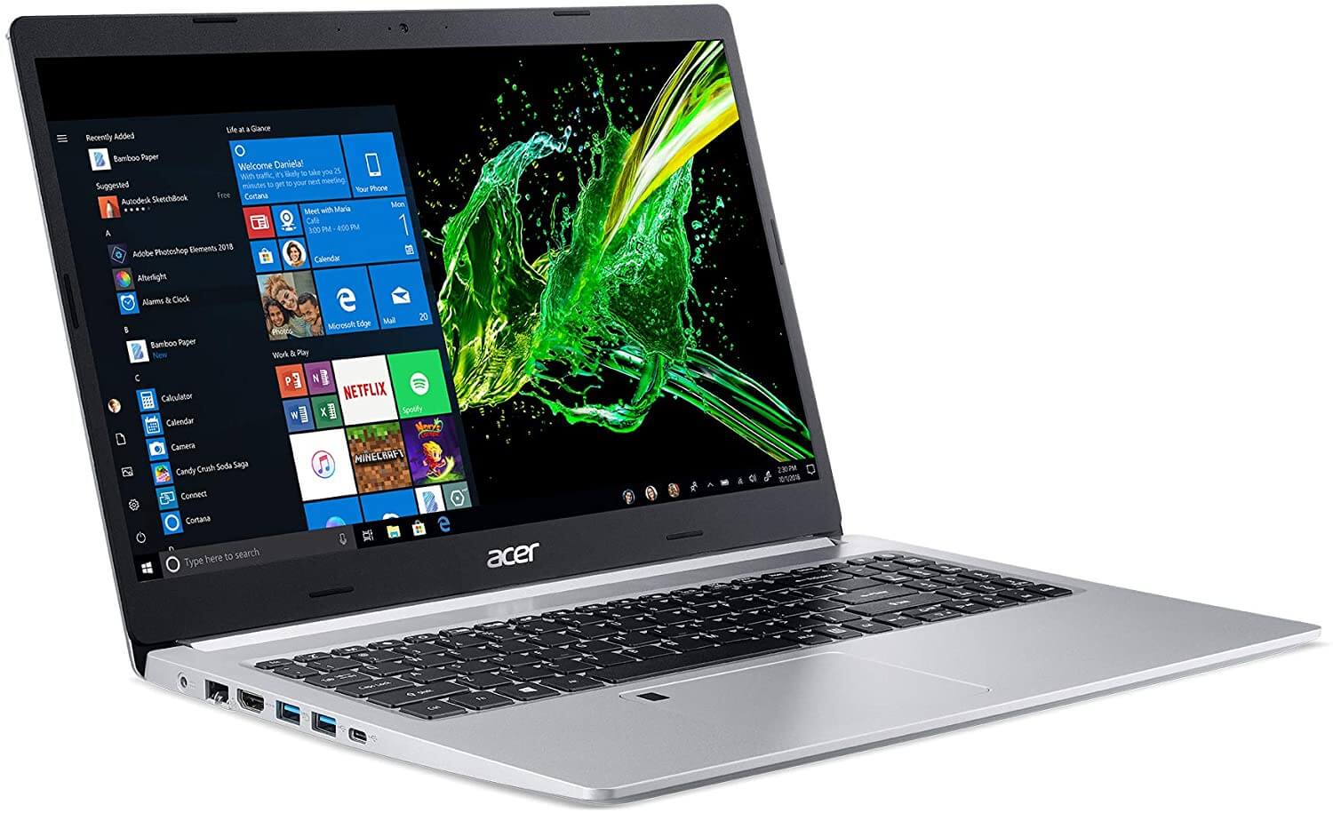 Acer Aspire 5 Slim Laptop, 15.6 Full HD IPS Display
