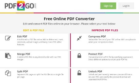 how to edit pdf online free