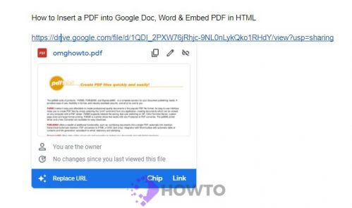 Insert PDF File Into Google Docs