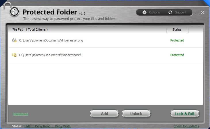 IObit Protected Folder Pro 