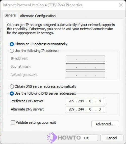 Change DNS Settings on Windows 11