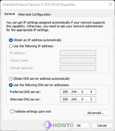 Change DNS Settings on Windows 11