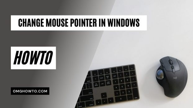 change mouse pointer in Windows