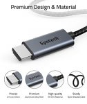 Syntech High Speed 18Gbps HDMI 2.0 Cable, 4K@60Hz HDR, 3D, 2160P, 1080P, Ethernet, HDCP 2.2, ARC, Compatible with MacBook Pro