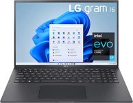 LG Gram 16Z90P Laptop 16" Ultra-Lightweight, (2560 x 1600), Intel Evo 11th gen CORE i7 , 16GB RAM, 256GB SSD, Windows 11 Home