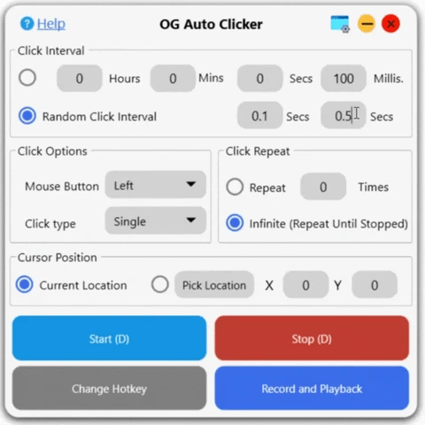 OG Auto Clicker: Free Download For Windows
