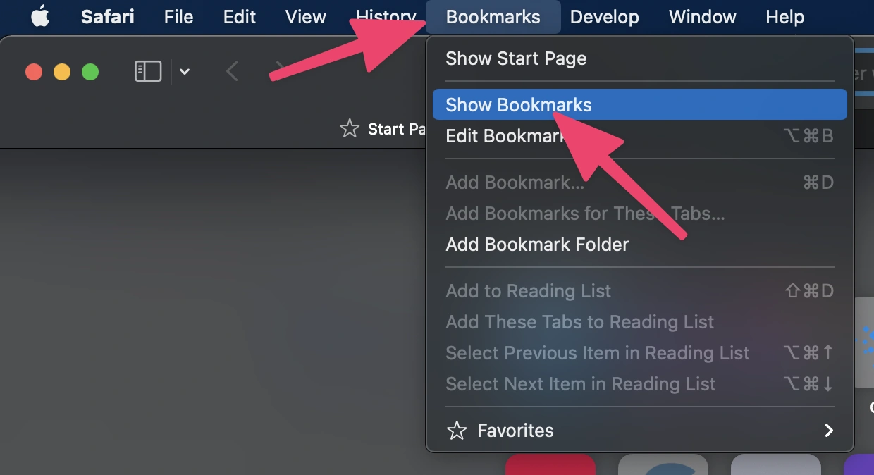 How to Delete a Bookmark on Mac