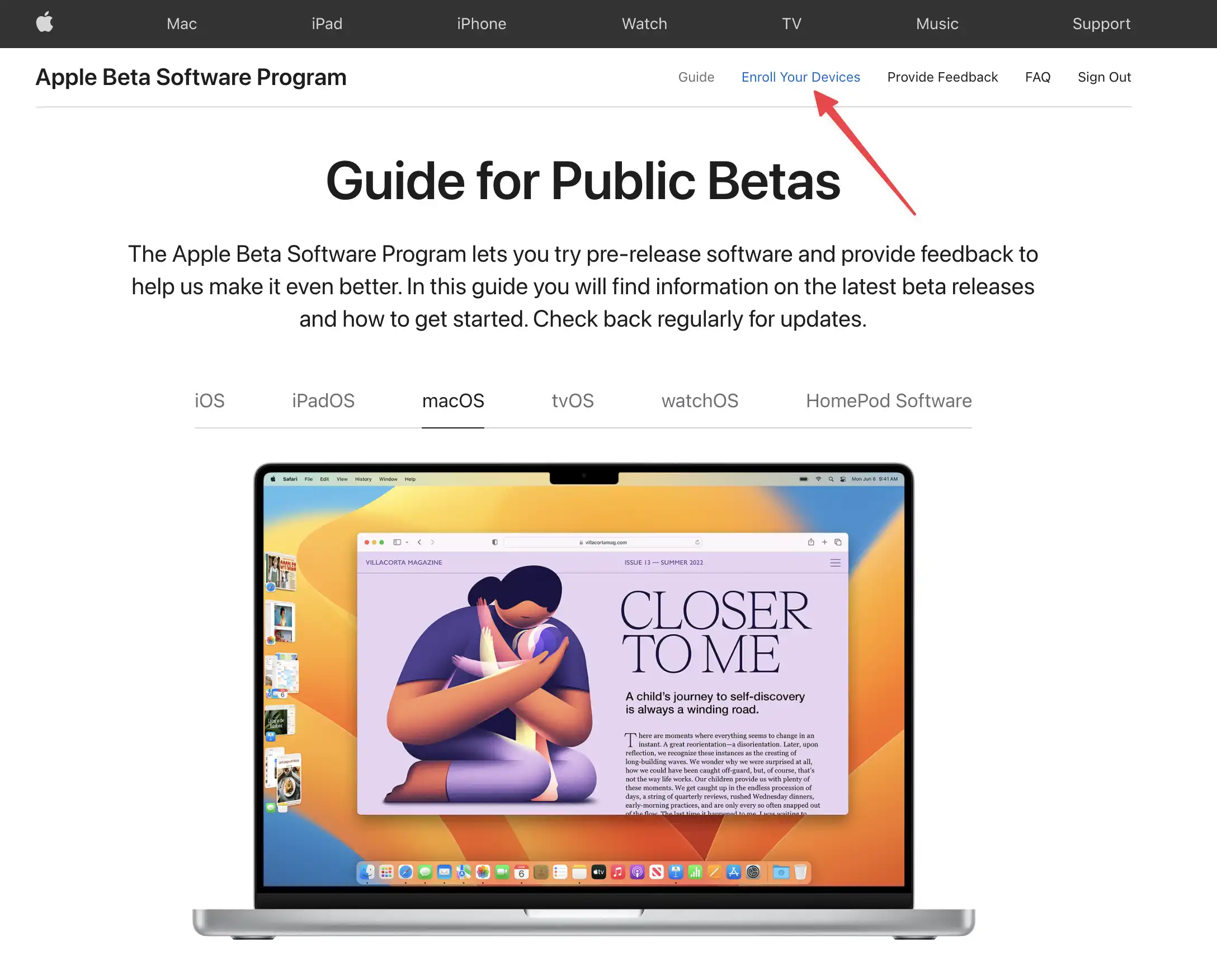 Download macOS 13 Ventura Beta From Apple