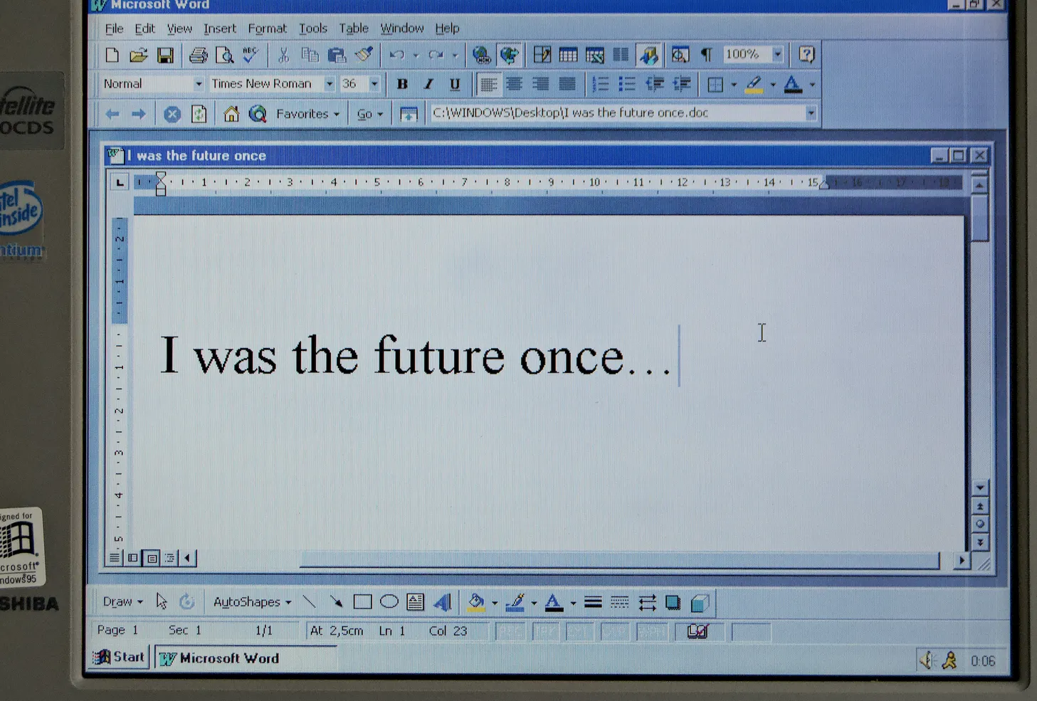 Open a Word Document 