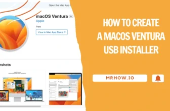 How To Create A macOS Ventura USB Installer
