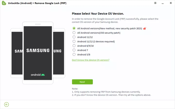 Samsung FRP Unlock Tool