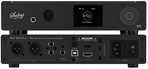 Sabaj D5 110V Hi-Res Audio Digital to Analog Converter