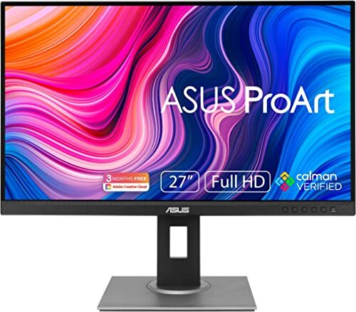 ASUS ProArt Display PA278QV 27-inch WQHD (2560 x 1440) Monitor, Height Adjustable