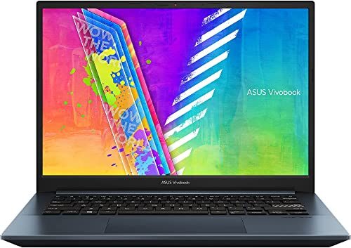 ASUS VivoBook Pro 14 OLED Slim Laptop, 14” WQXGA+ 16:10 OLED Display, AMD Ryzen 7 5800H CPU, NVIDIA GeForce RTX 3050, 16GB RAM, 1TB SSD, Windows 11 Pro