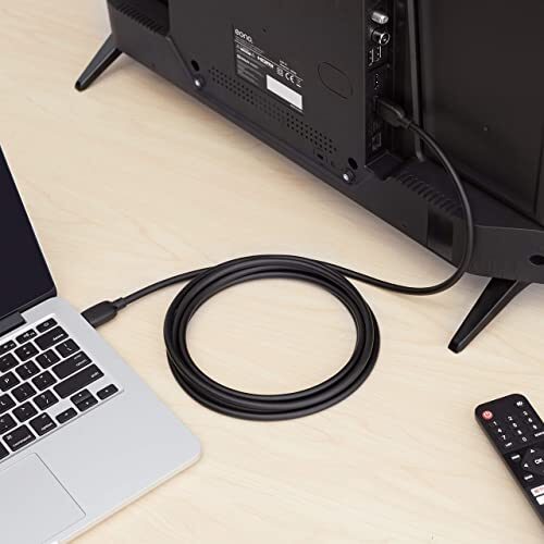 Amazon Basics High-Speed HDMI Cable (48Gbps, 8K/60Hz ) - 10 Feet