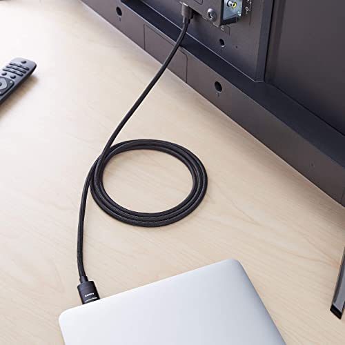 Amazon Basics Premium-Certified Braided HDMI Cable (18Gpbs, 4K/60Hz)