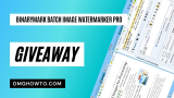 Giveaway: BinaryMark Batch Image Watermarker Pro | Free License