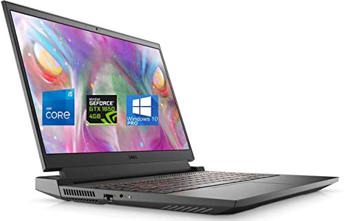 Dell G15 5510 Gaming Laptop 15.6 inch – 10TH Gen Intel i5-10500H - 64GB RAM, 2TB NVMe SSD – NVIDIA GeForce GTX 1650 4GB, HDMI, AX Wi-Fi, Bluetooth