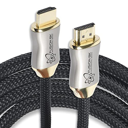 Fusion8K HDMI 2.1 Cable, Compatible with All TVs, BluRay, Xbox Series X, PS5