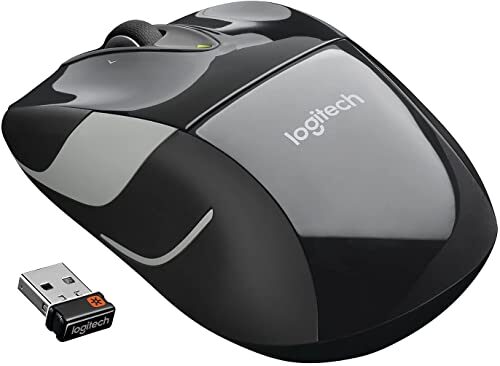 Logitech M525 Wireless Mouse – Long 3 Year Battery Life, Ergonomic Shape
