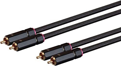 Monoprice 138076 Male RCA Two Channel Stereo Audio Cable
