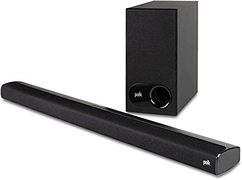 Polk Audio Signa S2 Ultra-Slim TV Sound Bar, Works with 4K & HD TVs