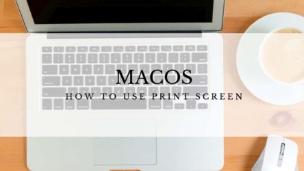 How To Use Print Screen On A Mac Computer