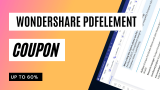 Wondershare PDFelement Coupon Code: Up to 60% Off (Standard & Pro)