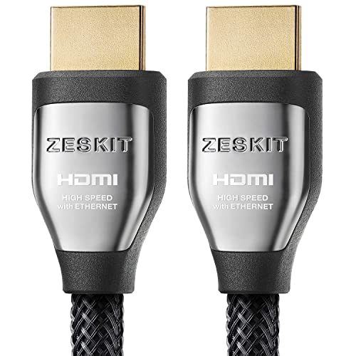 Zeskit Cinema Plus 4K 6ft High Speed with Ethernet 22.28Gbps HDMI 2.0b Cable