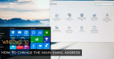 How to Change The Main Email Address to Access Your Windows