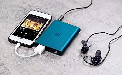 iFi Hip-dac Portable Balanced DAC Headphone Amplifier for Android, iPhone